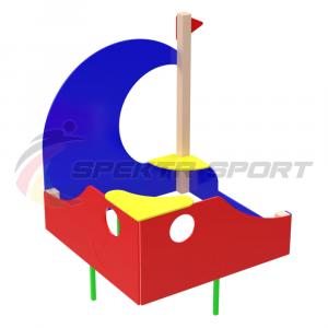 Купить Песочница Кораблик мини с парусом ИО 518 в Ейске 