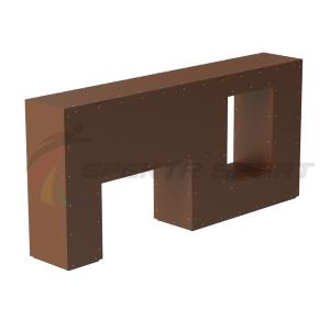 Купить Элемент полосы препятствий Стенка с двумя проломами в Ейске 