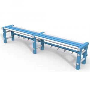 Купить Полка-вешалка для раздевалок ПВХ 2000х320х350 мм в Ейске 