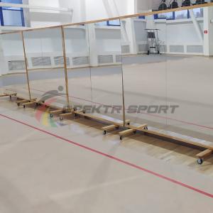 Купить Секция системы деления зала 2000 х 4000 мм - мобильные зеркала в Ейске 