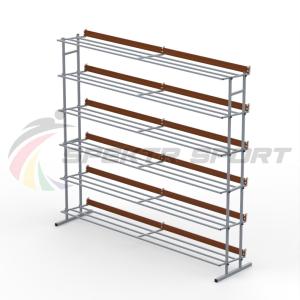 Купить Стеллаж для лыжных ботинок (на 50 пар) разборный в Ейске 