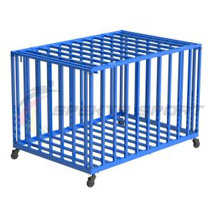 Купить Корзина для хранения мячей передвижная металлическая (стенки - мет. профиль) Разборная в Ейске 