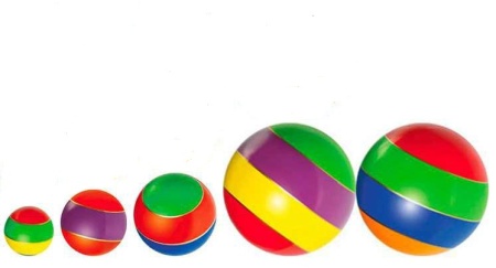 Купить Мячи резиновые (комплект из 5 мячей различного диаметра) в Ейске 