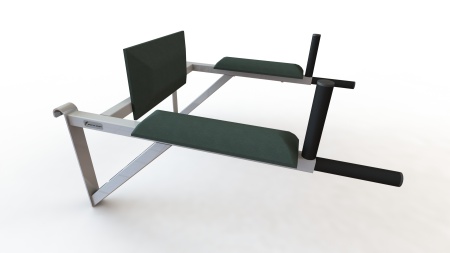 Купить Тренажер брусья-пресс навесной Школьник 1 цв. белый в Ейске 